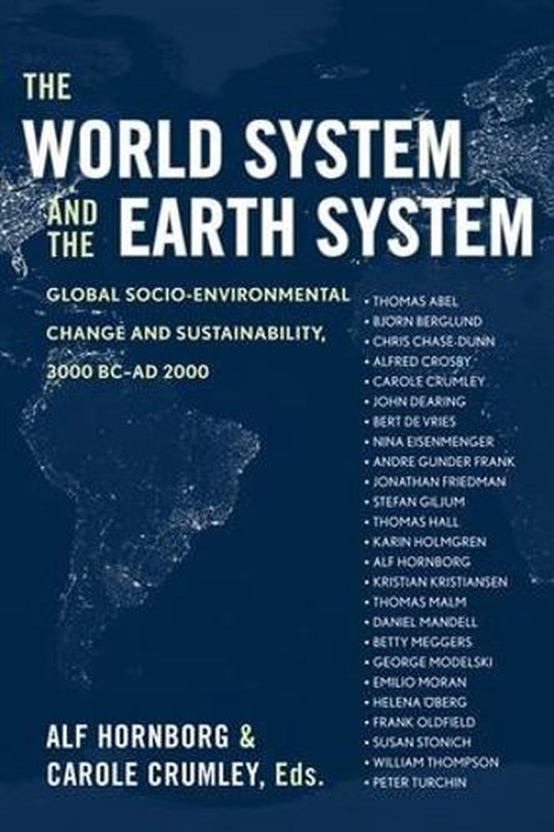 World System and the Earth System/Product Detail/Society & Culture