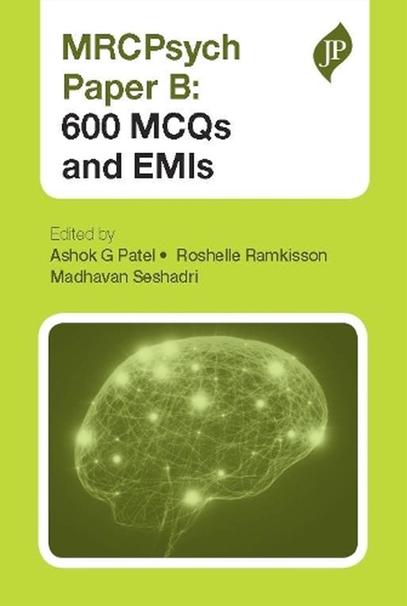 MRCPsych Paper B: 600 MCQs and EMIs/Product Detail/Science