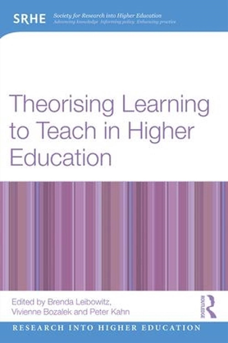 Theorising Learning to Teach in Higher Education/Product Detail/Teaching