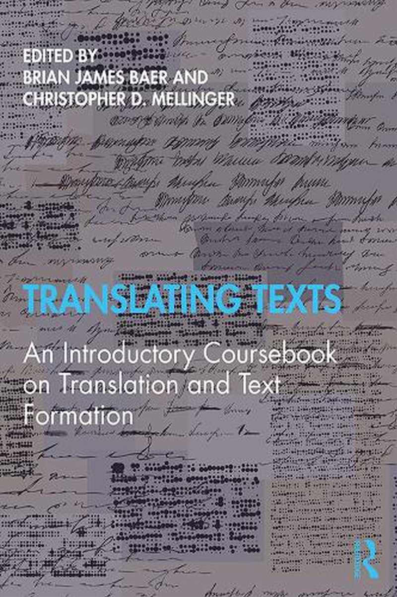 Translating Texts/Product Detail/Language & Linguistics