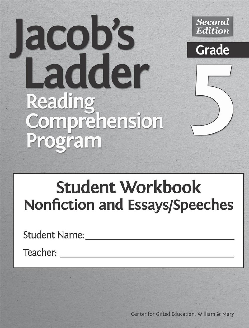Jacob's Ladder Reading Comprehension Program/Product Detail/Teaching