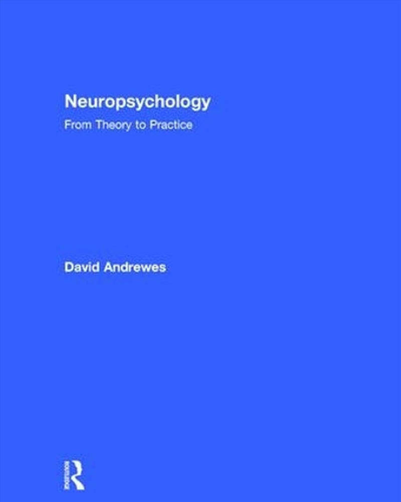 Neuropsychology/Product Detail/Psychology