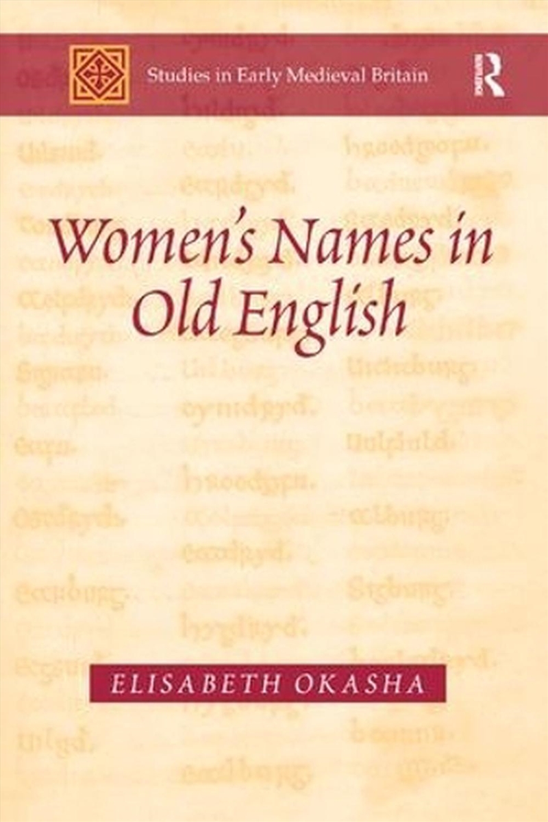 Women's Names in Old English/Product Detail/History