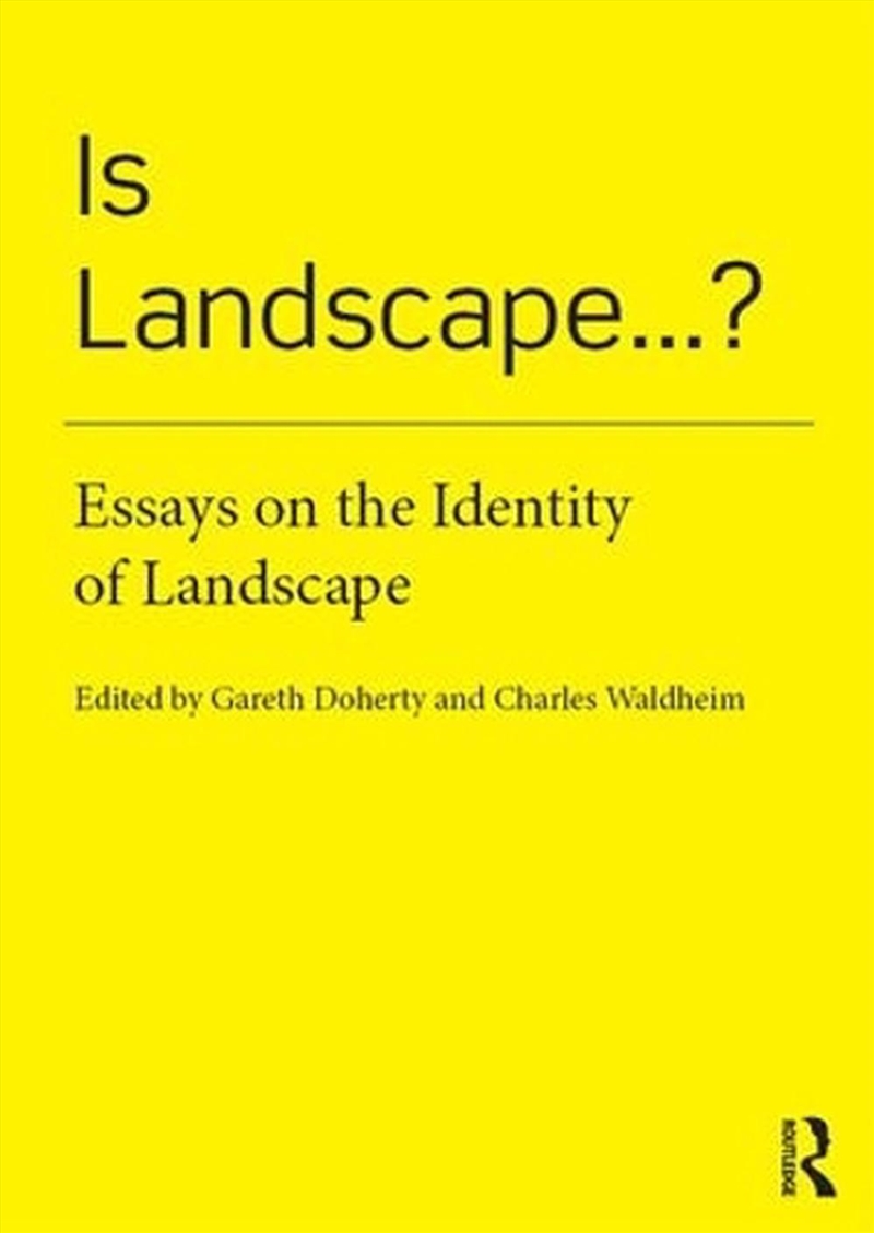 Is Landscape... ?/Product Detail/Architecture