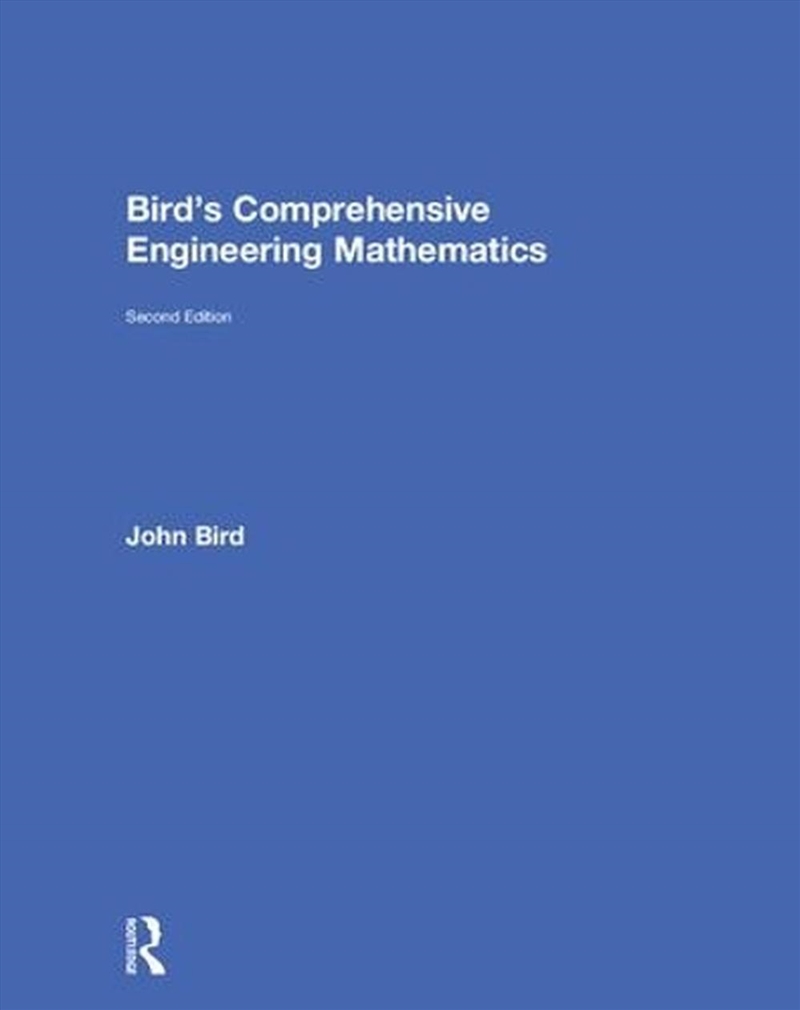 Bird's Comprehensive Engineering Mathematics/Product Detail/Technology & Engineering