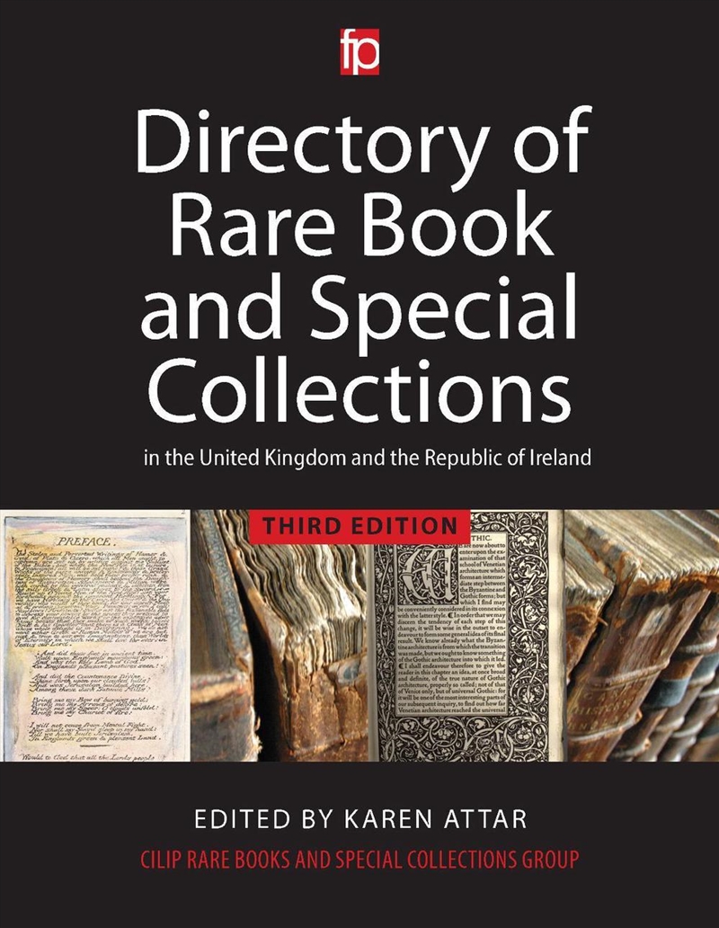 Directory of Rare Book and Special Collections in the UK and Republic of Ireland/Product Detail/Reference & Encylopaedias