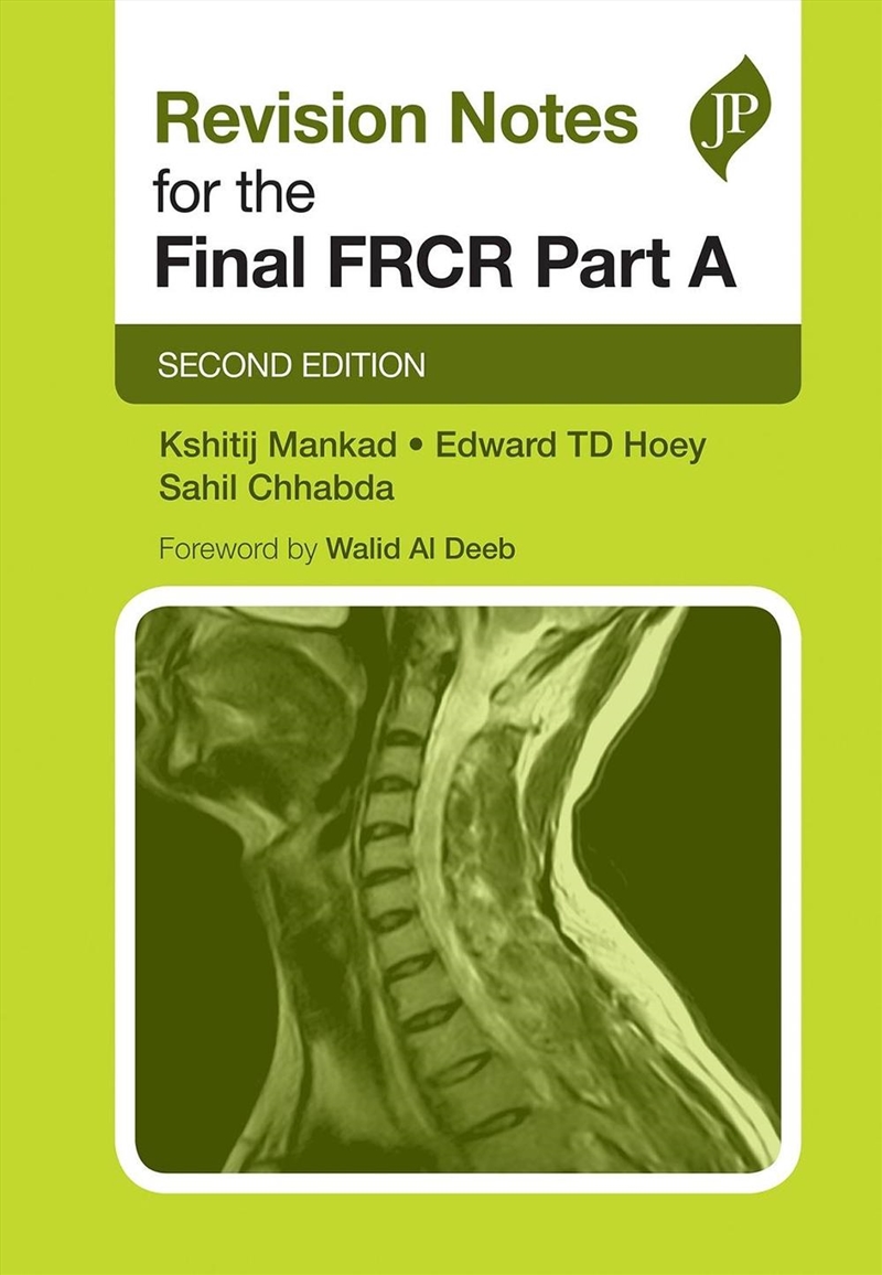 Revision Notes for the Final FRCR Part A/Product Detail/Healthcare