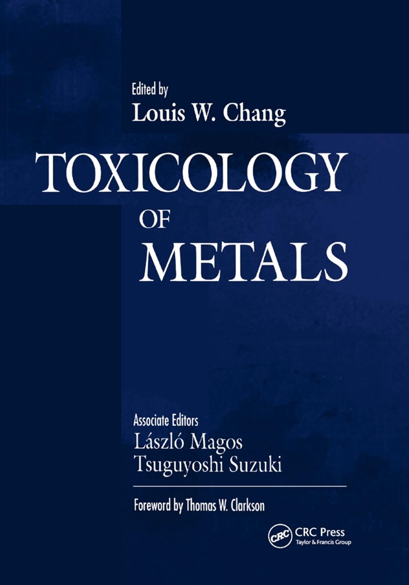 Toxicology of Metals, Volume I/Product Detail/Science
