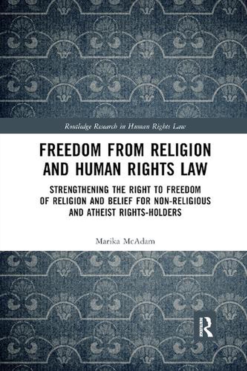 Freedom from Religion and Human Rights Law/Product Detail/Law