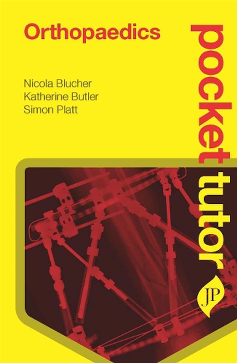 Pocket Tutor Orthopaedics/Product Detail/Healthcare