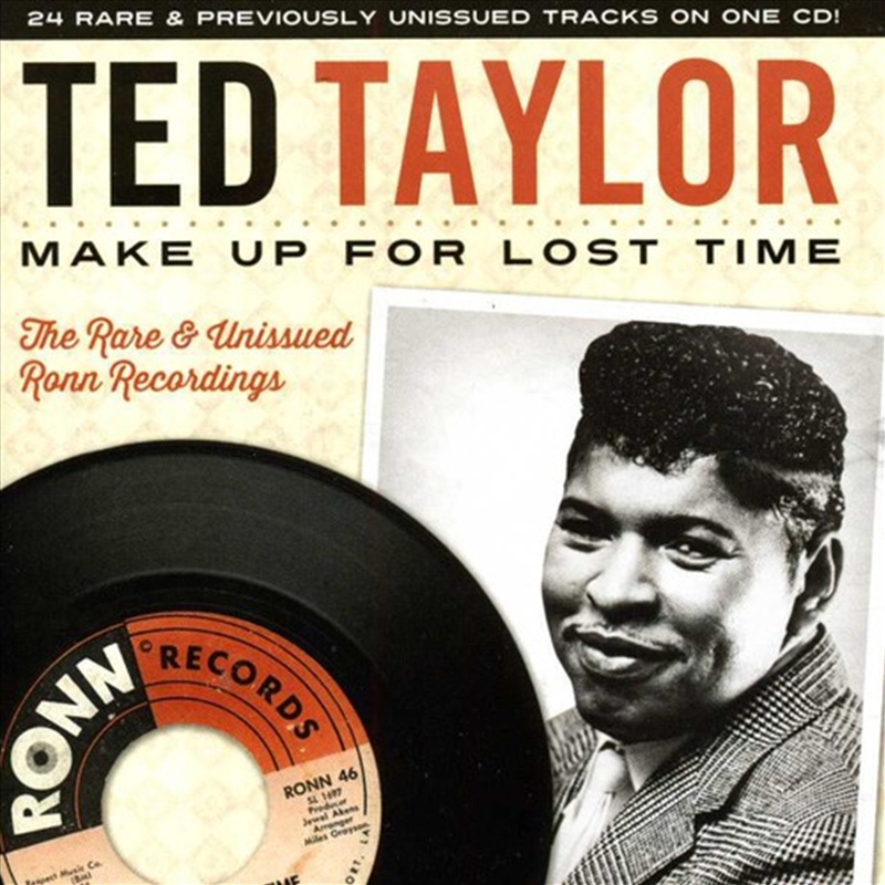 Make Up For Lost Time The Rare & Unissued Ronn Recordings/Product Detail/Soul