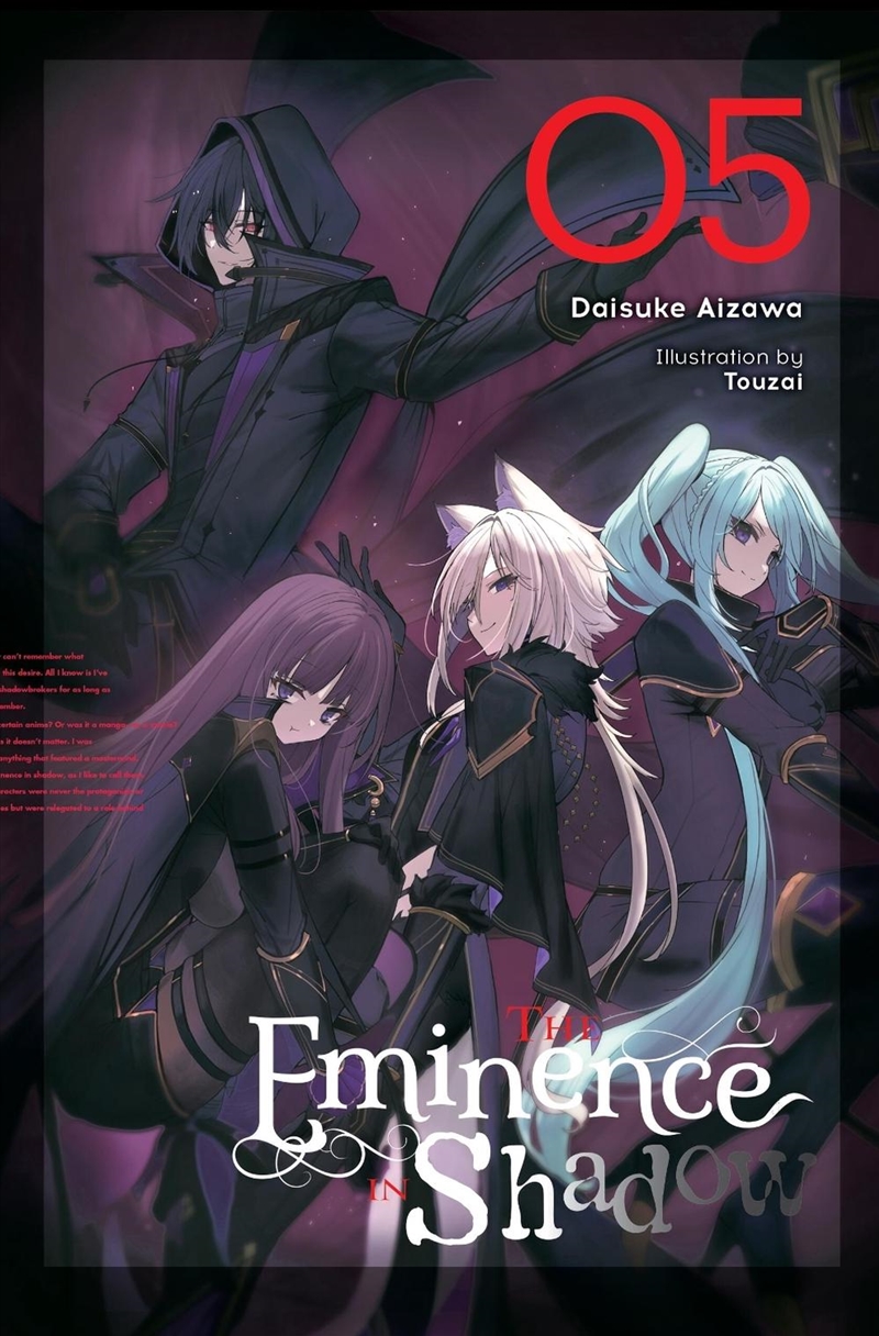 The Eminence in Shadow, Vol. 5 (light novel)/Product Detail/Fantasy Fiction