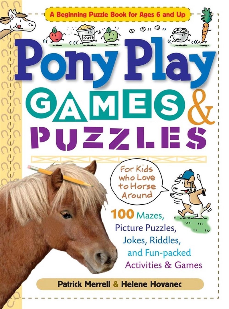Pony Play Games & Puzzles/Product Detail/Kids Activity Books