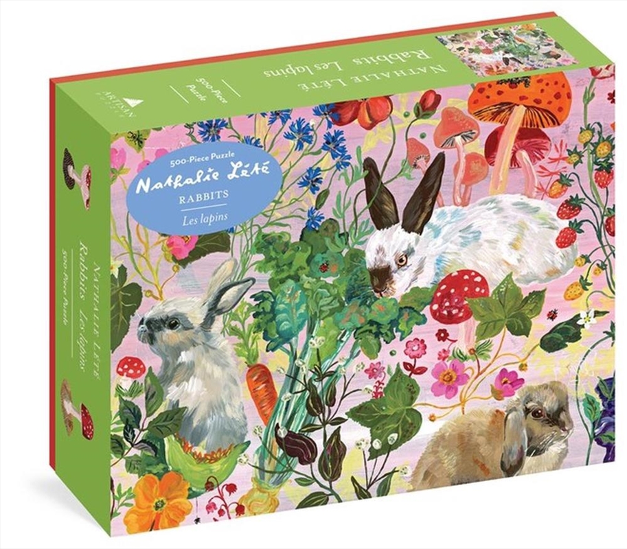 Nathalie Lete: Rabbits 500-Piece Puzzle/Product Detail/Jigsaw Puzzles