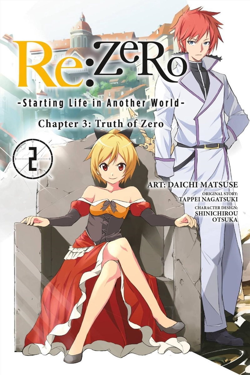 Re:ZERO -Starting Life in Another World-, Chapter 3: Truth of Zero, Vol. 2 (manga)/Product Detail/Graphic Novels