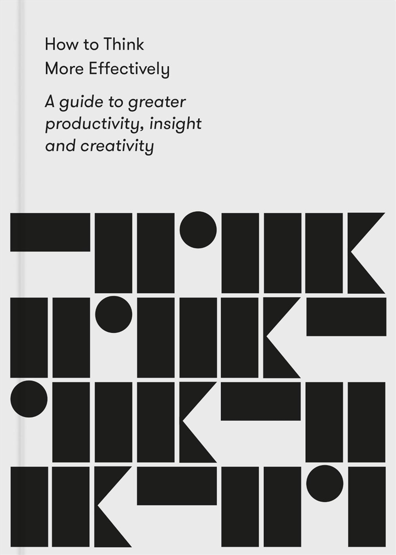 How to Think More Effectively/Product Detail/Self Help & Personal Development