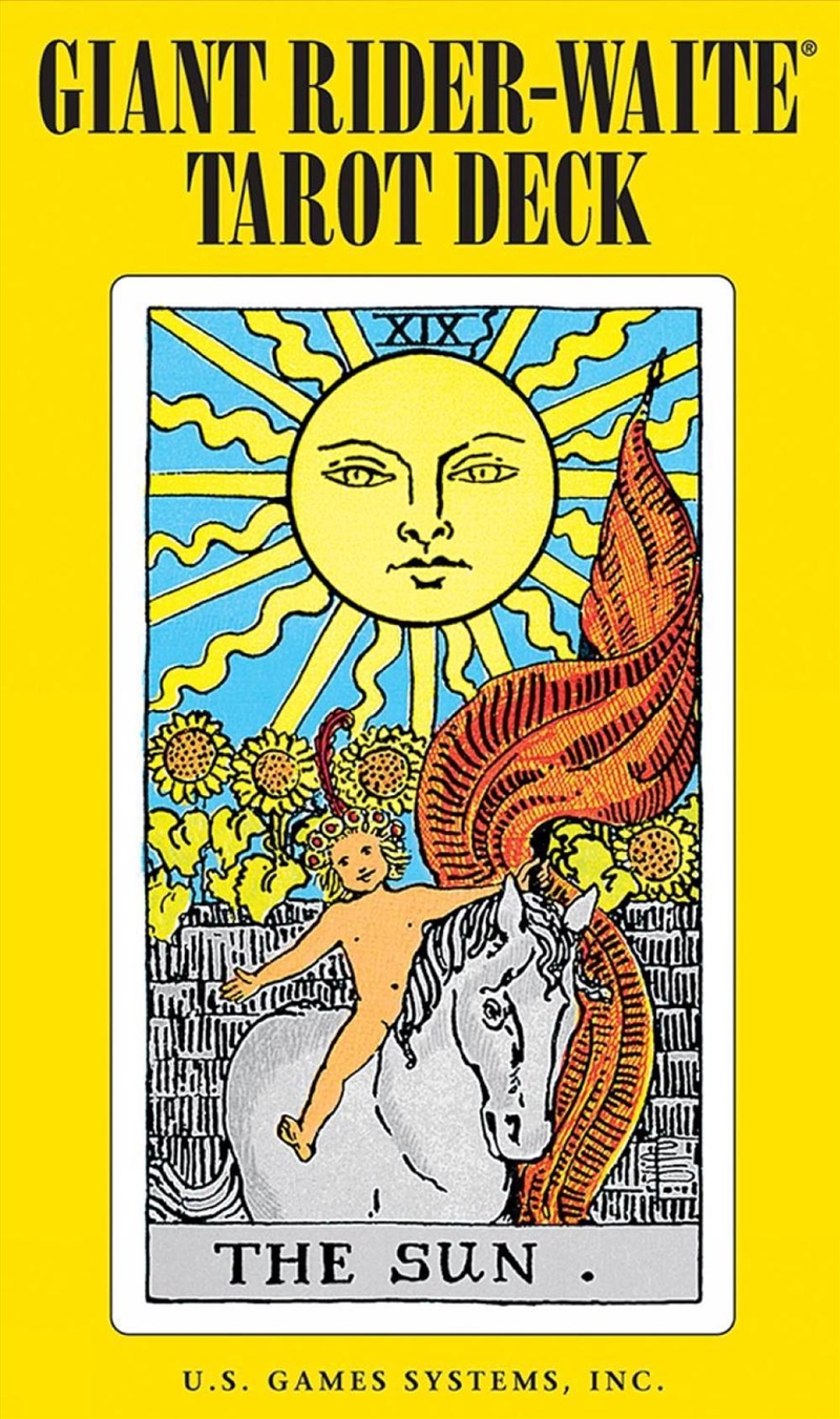 Giant Rider-Waite Tarot Deck/Product Detail/Tarot & Fortune