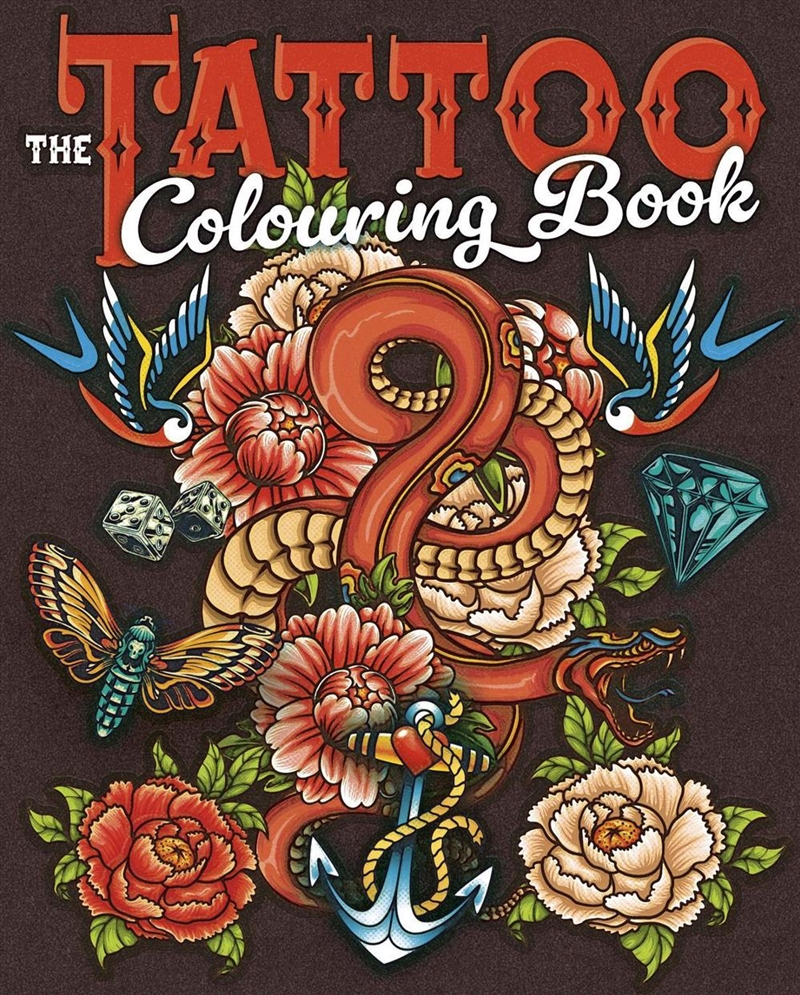 Tattoo Colouring Book/Product Detail/Adults Colouring