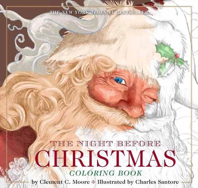 Night Before Christmas Coloring Book: The Classic Edition Activity Book (The New York Times Bestsell/Product Detail/Kids Colouring