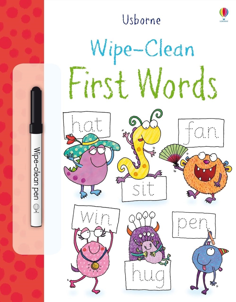 Wipe Clean: First Words/Product Detail/Kids Activity Books