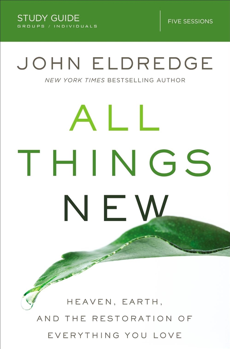 All Things New Study Guide: Heaven, Earth, And The Restoration Of Everything You Love/Product Detail/Religion & Beliefs