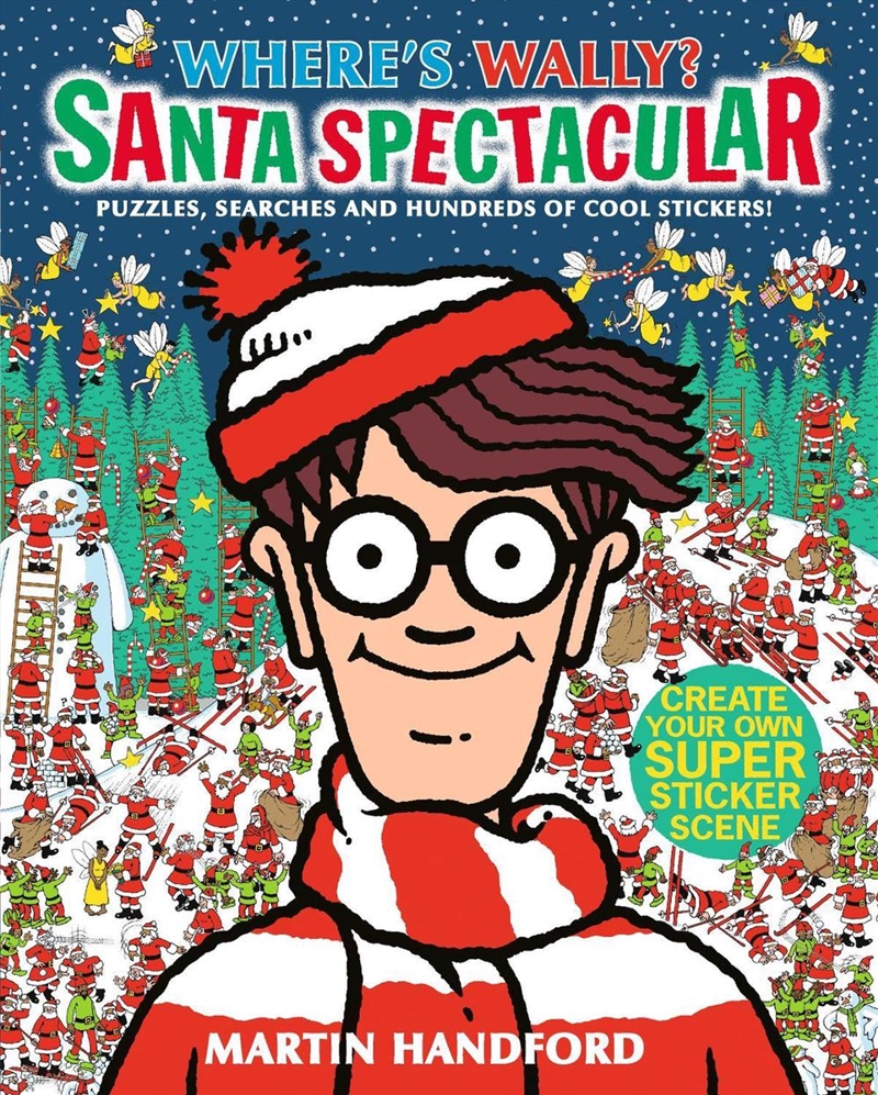 Where's Wally? Santa Spectacular Sticker Activity Book/Product Detail/Kids Activity Books