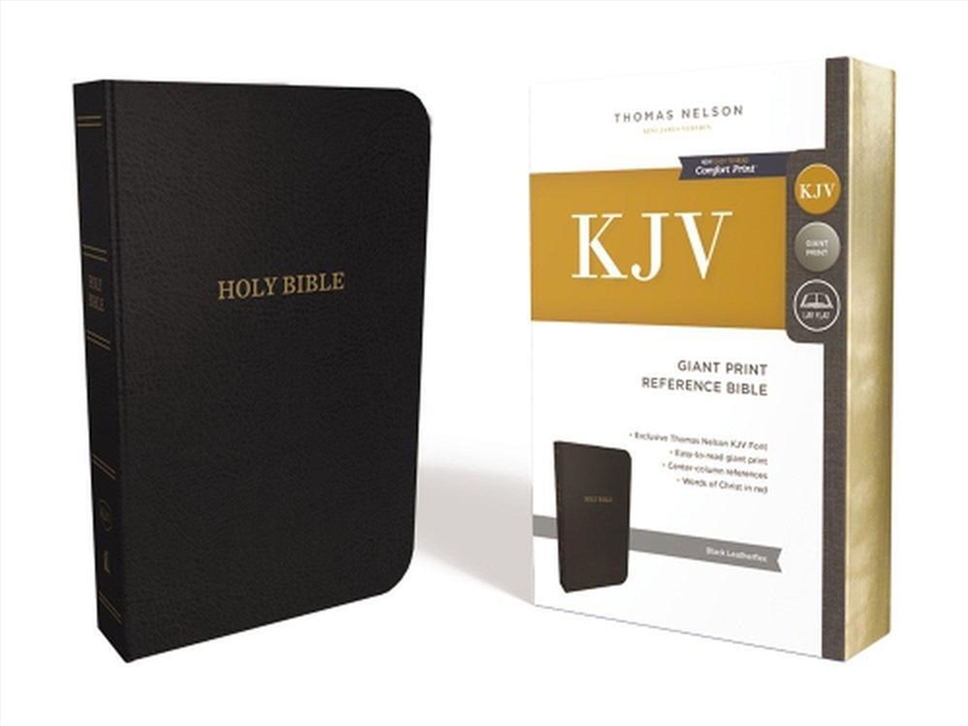 KJV Deluxe Reference Bible Red Letter Edition [Giant Print, Black]/Product Detail/Religion & Beliefs