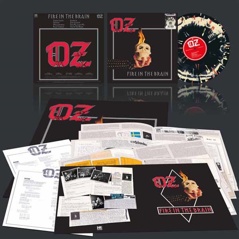 Fire In The Brain - Mixed Splatter Vinyl/Product Detail/Metal