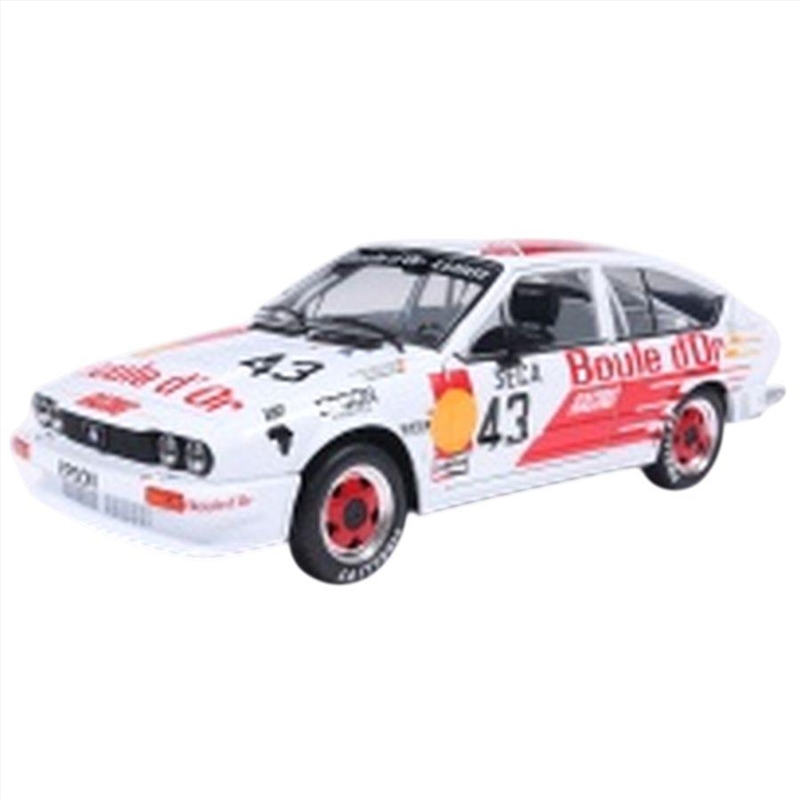 Solido - 1:18 Alfa Romeo GTV6 White 43 B.De Dryver/ F-X.Boucher / L.Boucher 24H DE SPA (1985)/Product Detail/Figurines