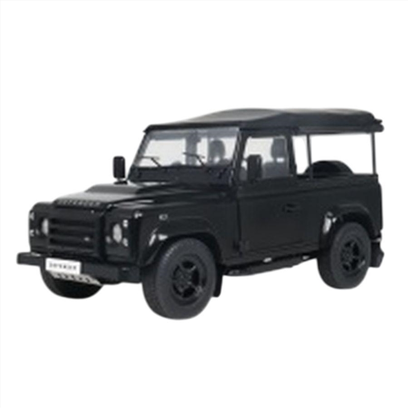 Solido - 1:18 Land Rover Defender 90 Short with Rear Cover Black (2016)/Product Detail/Figurines