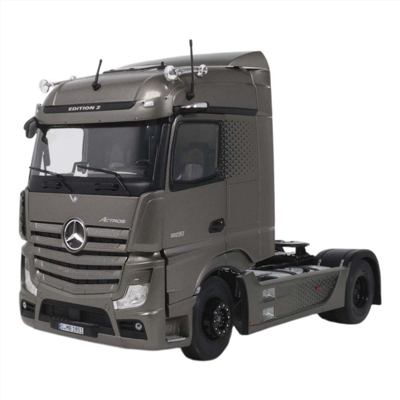 Solido - 1:24 Mercedes-Benz Actros L Mat Silver (2021)/Product Detail/Figurines