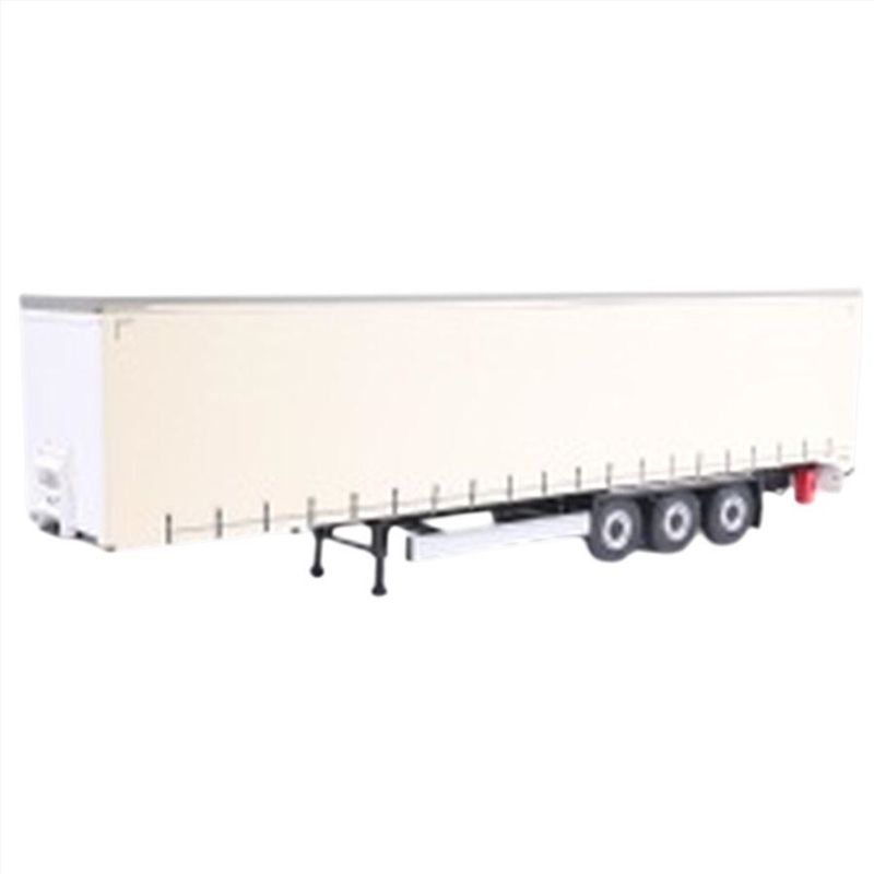 Solido - 1:24 Tarpaulin Trailer White (2021)/Product Detail/Figurines