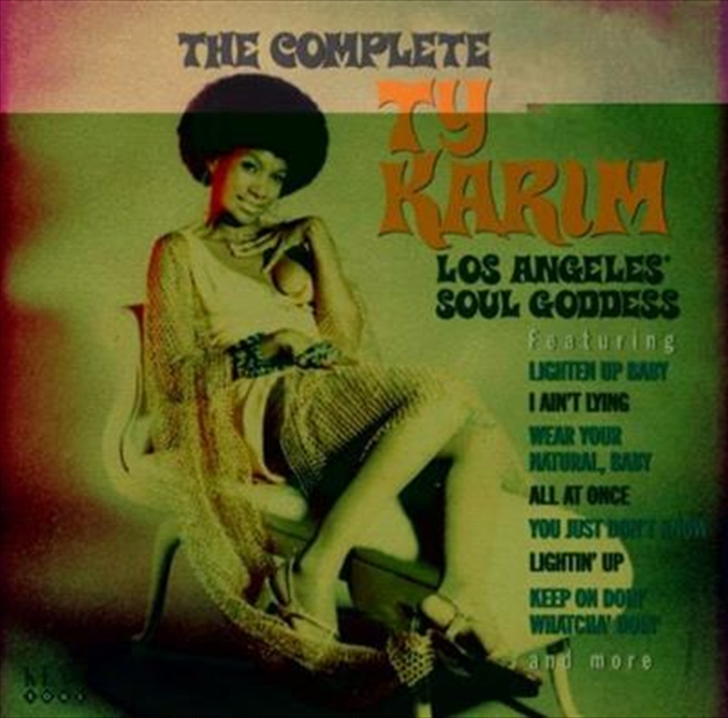Complete Ty Karim Los Angeles' Soul Goddess/Product Detail/R&B