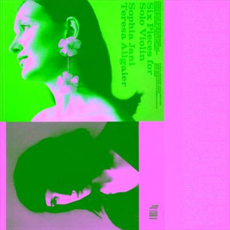 Six Pieces For Solo Violin/Product Detail/Jazz