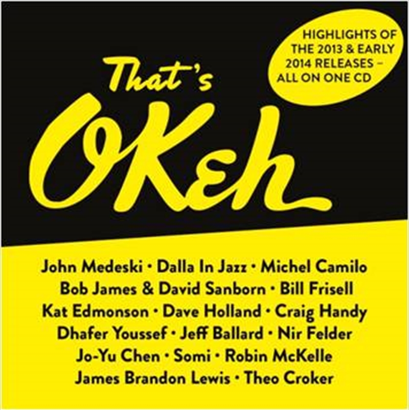 That's Okeh/Product Detail/Jazz