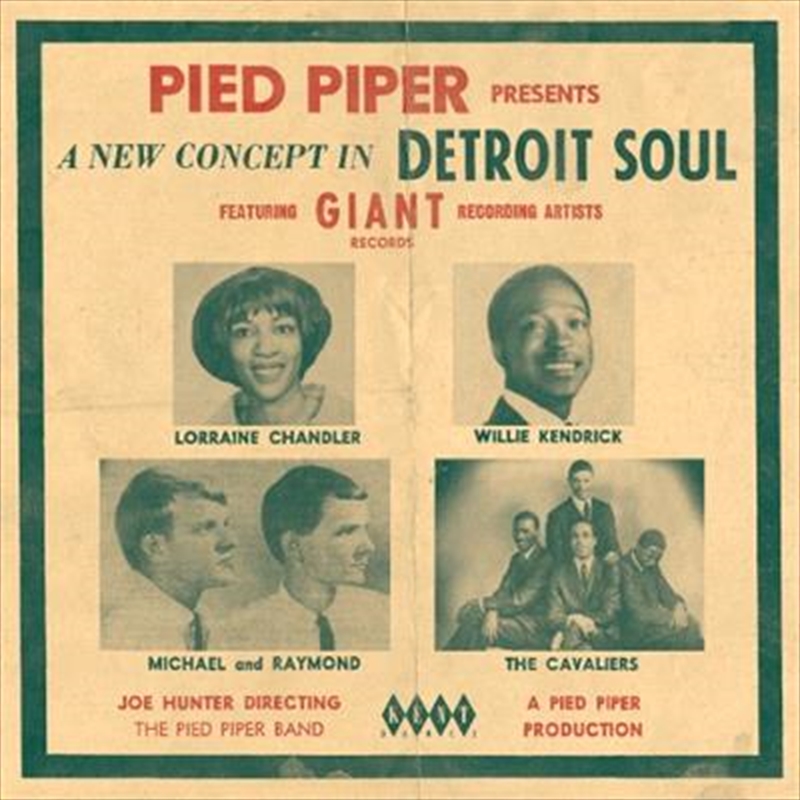 Pied Piper Presents A New Concept In Detroit Soul/Product Detail/Soul