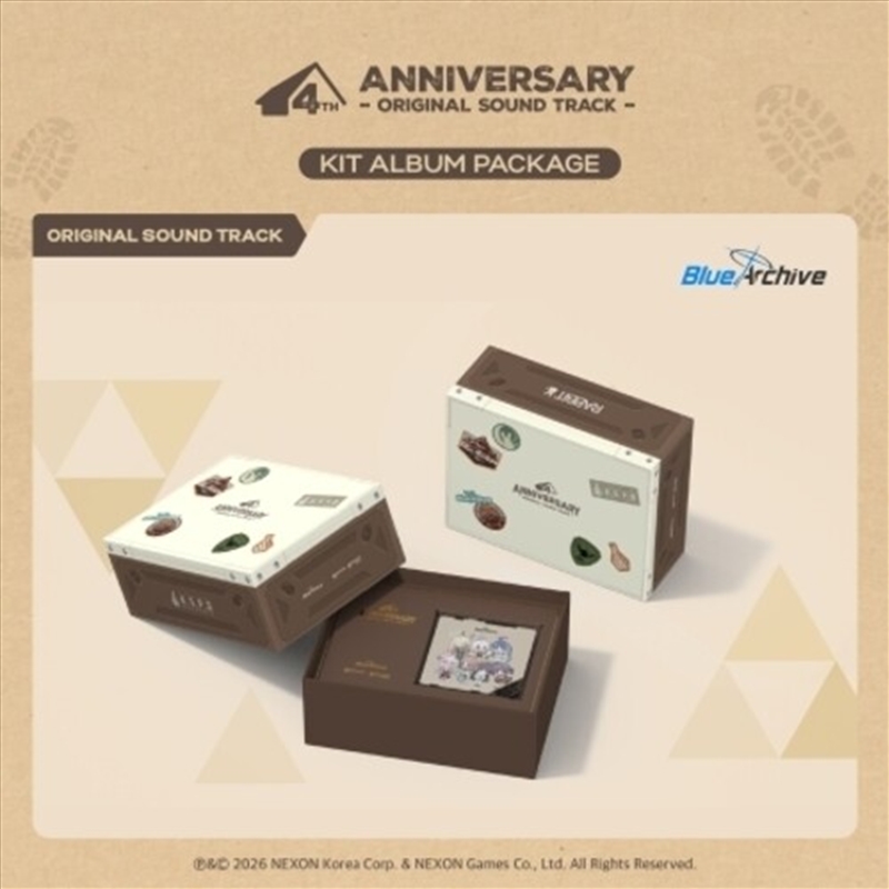 Blue Archive 4th Anniversary Ost [Kit Album Package]/Product Detail/World