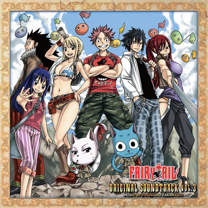 Fairy Tail Vol.3 - Yellow Vinyl/Product Detail/Soundtrack