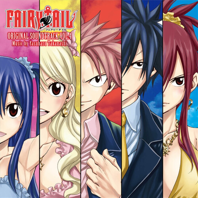 Fairy Tail Vol.4 - Red Vinyl/Product Detail/Soundtrack