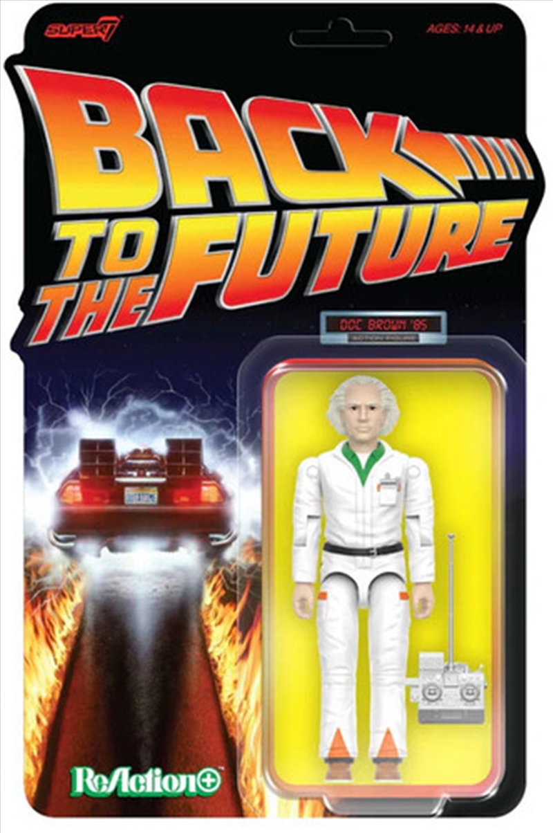BttF - Doc Brown '85 Reaction+ Figure/Product Detail/Figurines