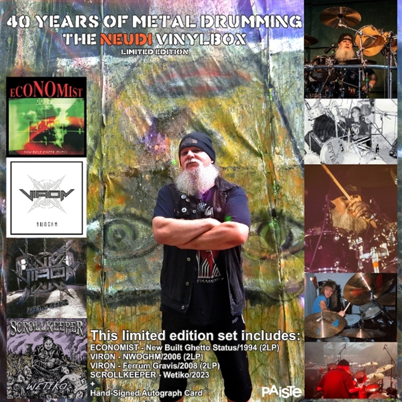 40 Years Of Metal Drumming/Product Detail/Metal