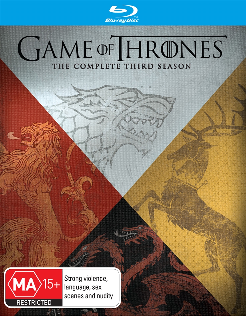 Game Of Thrones; S3 (EXCLUSIVE ARTWORK)/Product Detail/HBO