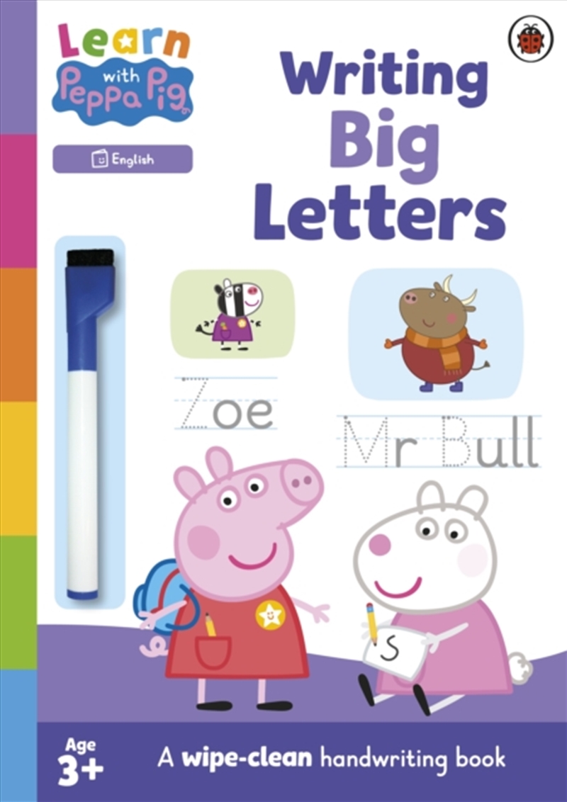 Learn with Peppa: Writing Big Letters/Product Detail/Children