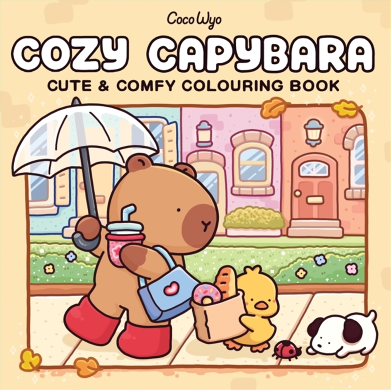 Cozy Capybara/Product Detail/Kids Colouring