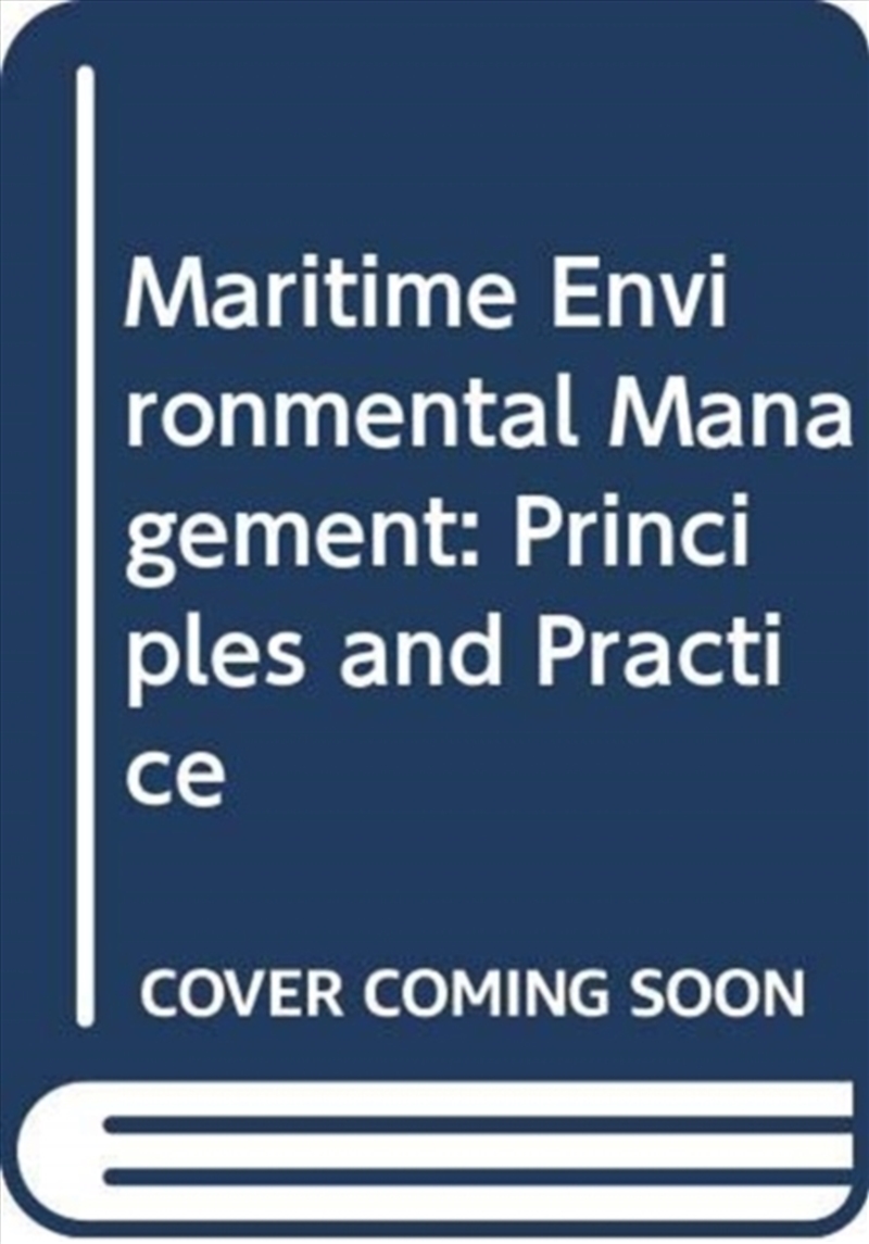 Maritime Environmental Management Principles And Practice/Product Detail/Law