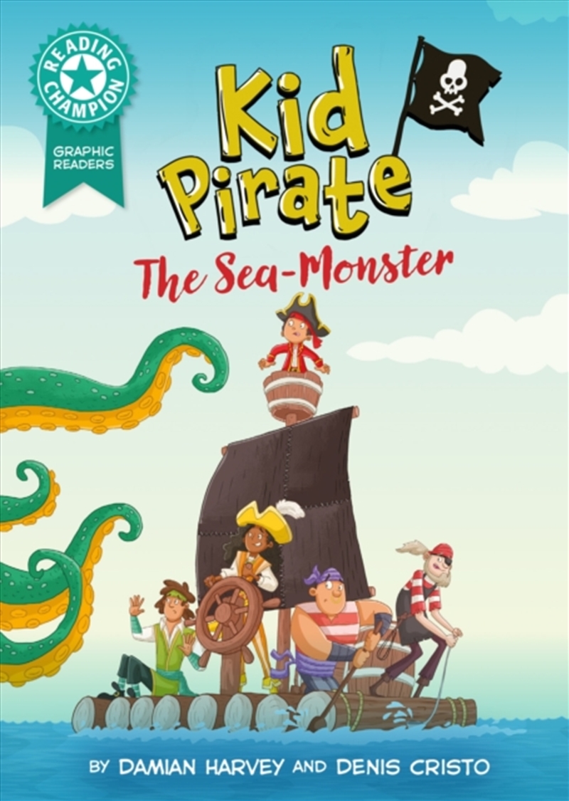 Reading Champion: Graphics: Kid Pirate: The Sea Monster/Product Detail/Childrens Fiction Books