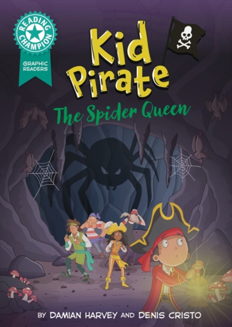 Reading Champion: Graphics: Kid Pirate: The Spider Queen/Product Detail/Childrens Fiction Books