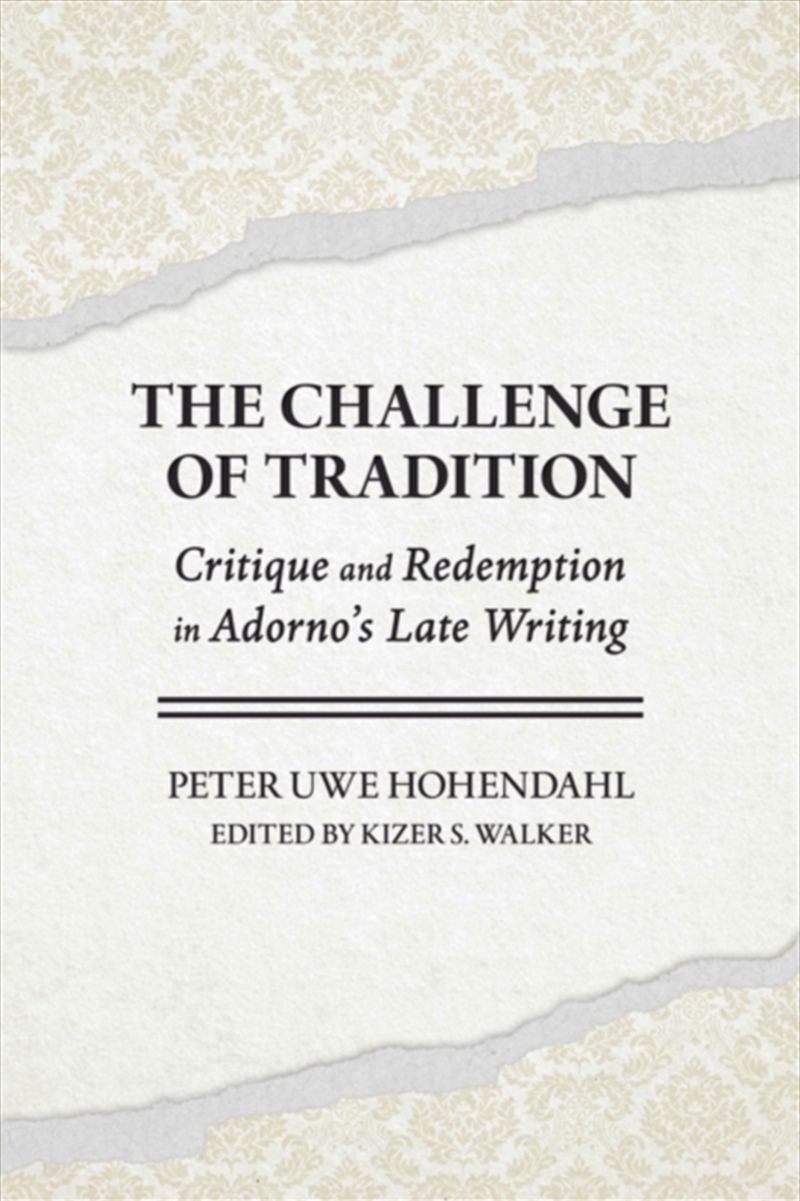 The Challenge of Tradition/Product Detail/Literature & Poetry