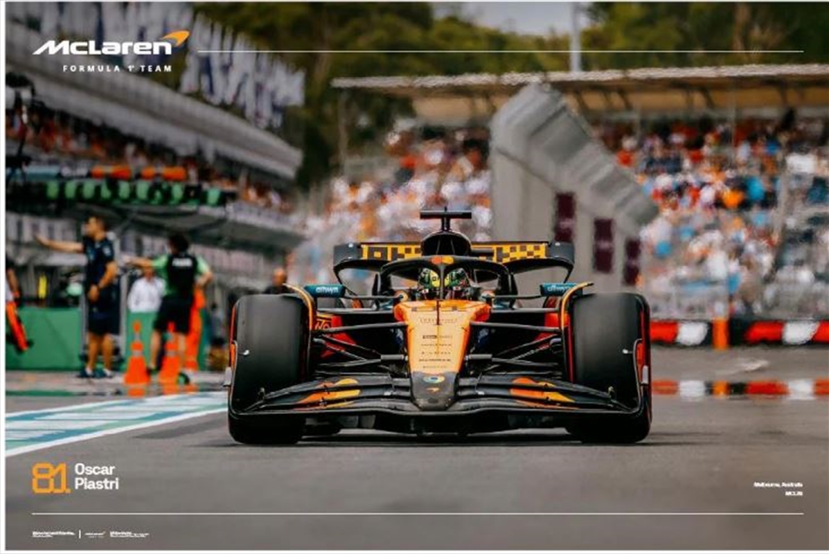 F1 - Piastri Melbourne - Reg Poster XR/Product Detail/Posters & Prints