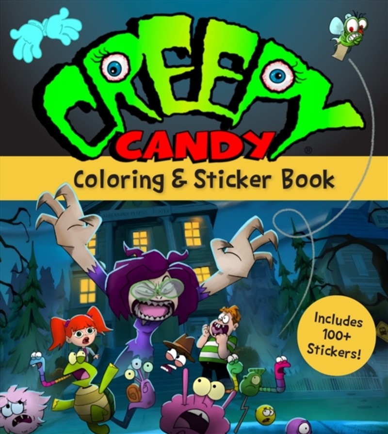 Creepy Candy Coloring & Sticker Book/Product Detail/Early Childhood Fiction Books